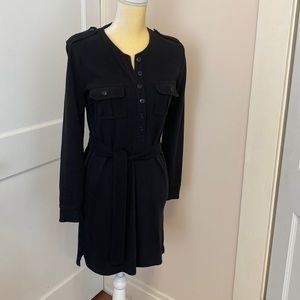 J. CREW black knit dress in XS